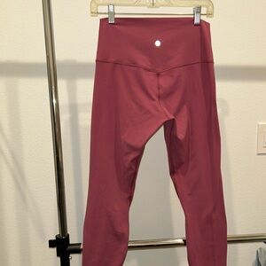 Lululemon Align Dusty Rose Leggings